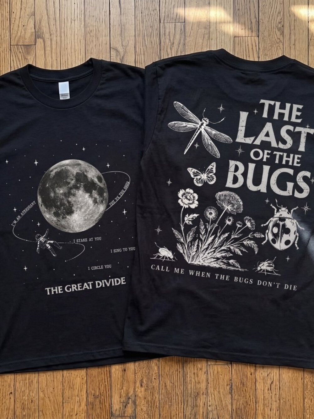 Vintage Orbiter Inspired The Divide Tour Fan T-Shirt